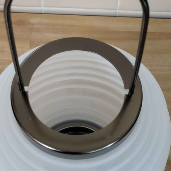 Lantern Chinese Japanese Cochin Style Glass Lantern - Picture 3 of 8